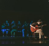 Cícero durante apresentação em Belo Horizonte.